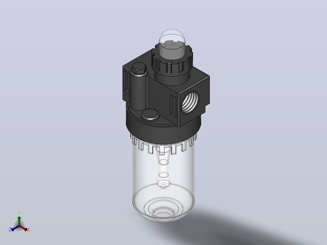 AL系列油雾器[AC2000]主视图