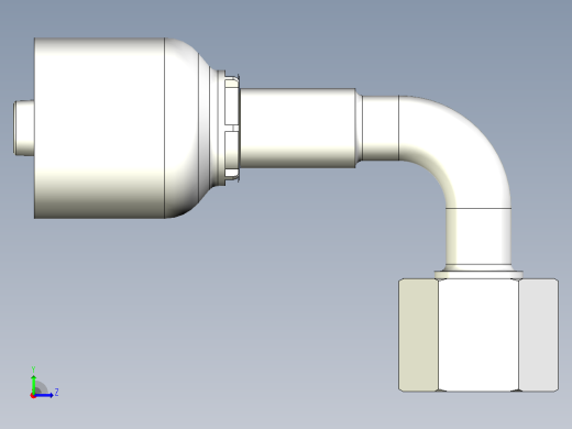 标准液压接头1C543-10-5左视缩略图