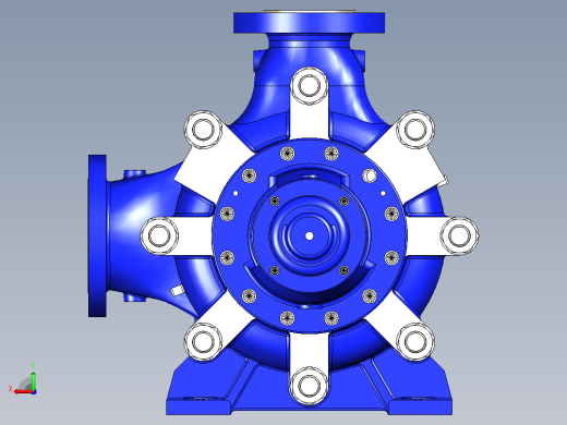 SULZER 环分段泵型号 MC 6 级后视缩略图