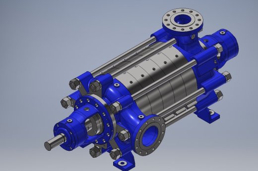 SULZER 环分段泵型号 MC 6 级缩略图