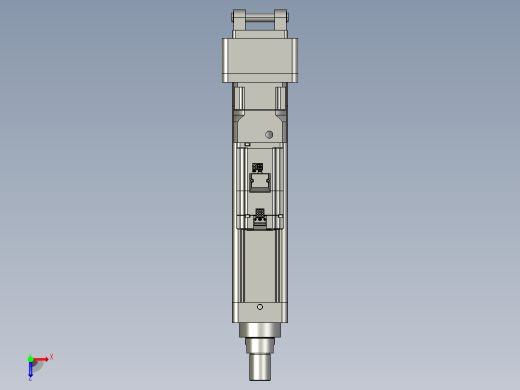 轻载电动缸TPA-ESR80-2510C-L200-MR-CB-W-P75-JX-C3俯视缩略图