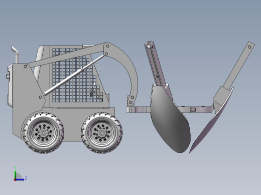移树机模型sw16可编辑左视缩略图