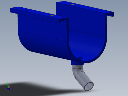 简易螺旋给料机构3D数模图纸 Solidworks设计