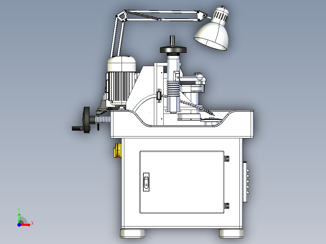 金刚石锯片磨床前视图