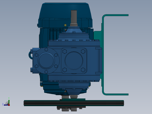 带模型树的挖掘机3D模型右视缩略图