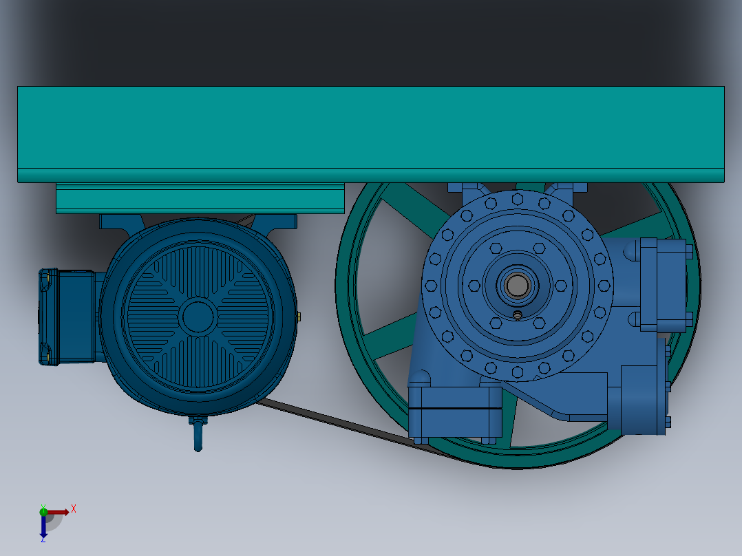 带模型树的挖掘机3D模型俯视图