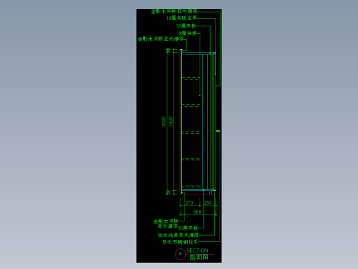 家装类CAD图块(五)-FH01080F