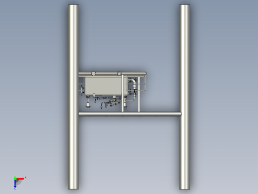 废油罐俯视缩略图