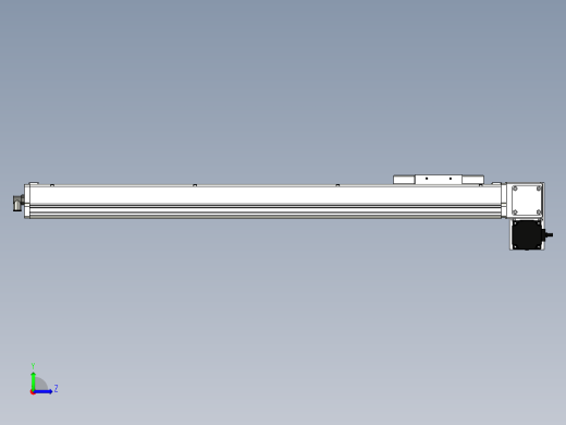 Toyo东佑达直线模组-ECB14-700-RD左视缩略图