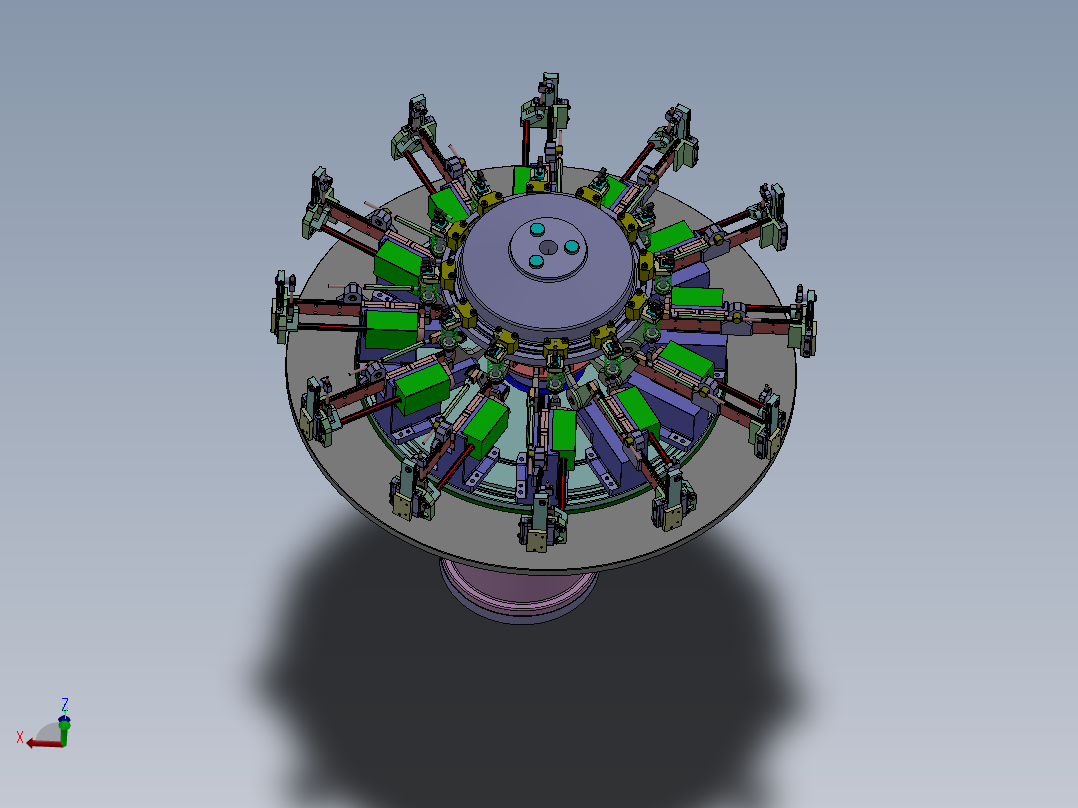 自动装配系统 3D图纸 