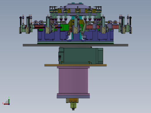 自动装配系统 3D图纸 后视缩略图