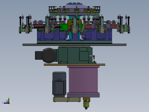 自动装配系统 3D图纸 右视缩略图