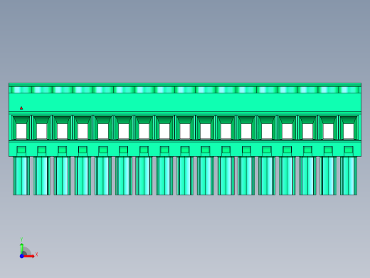 DEGSON 15EDG 系列 3.5mm 插拔式接线端子 FullPack-15EDGKB-3.5-17P-14-00AH前视缩略图