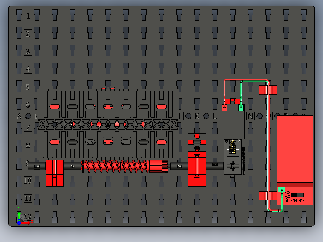 ft-Model 2 转盘乐高前视图