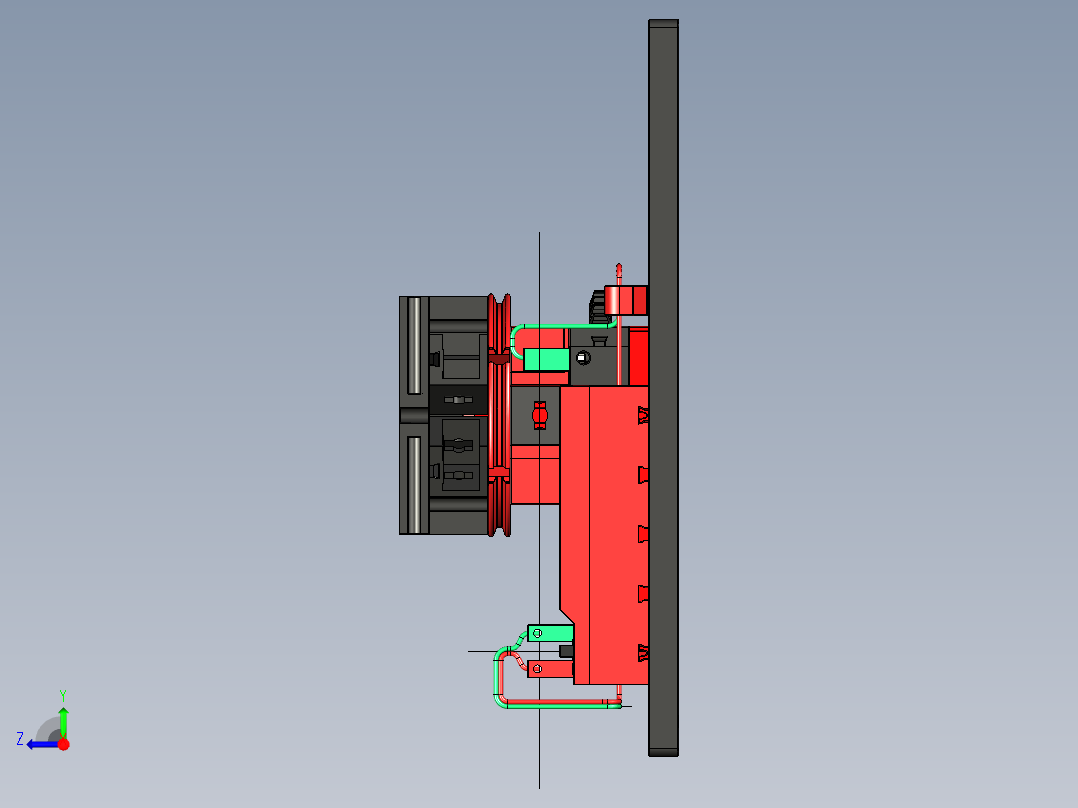 ft-Model 2 转盘乐高右视图