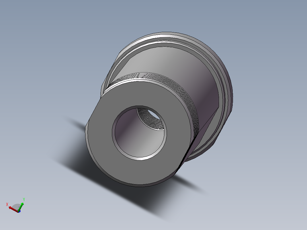 五金接头LH-JQR-01-012主视图