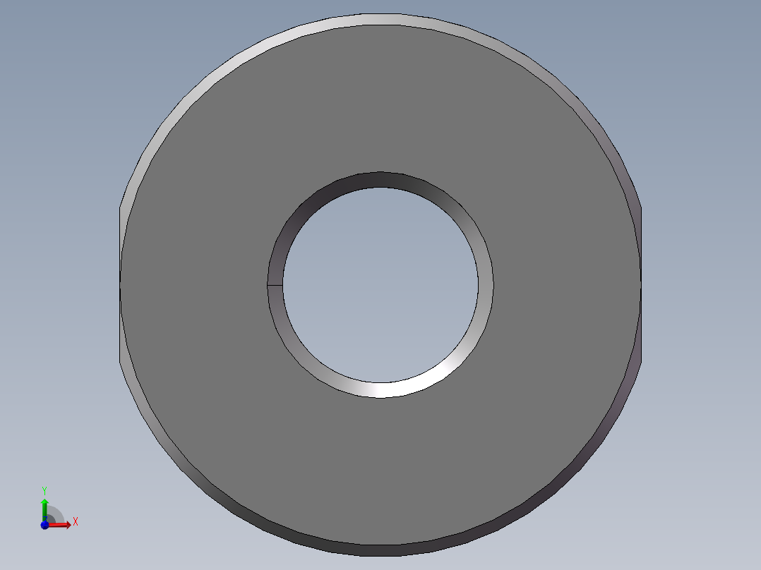 五金接头LH-JQR-01-012前视图