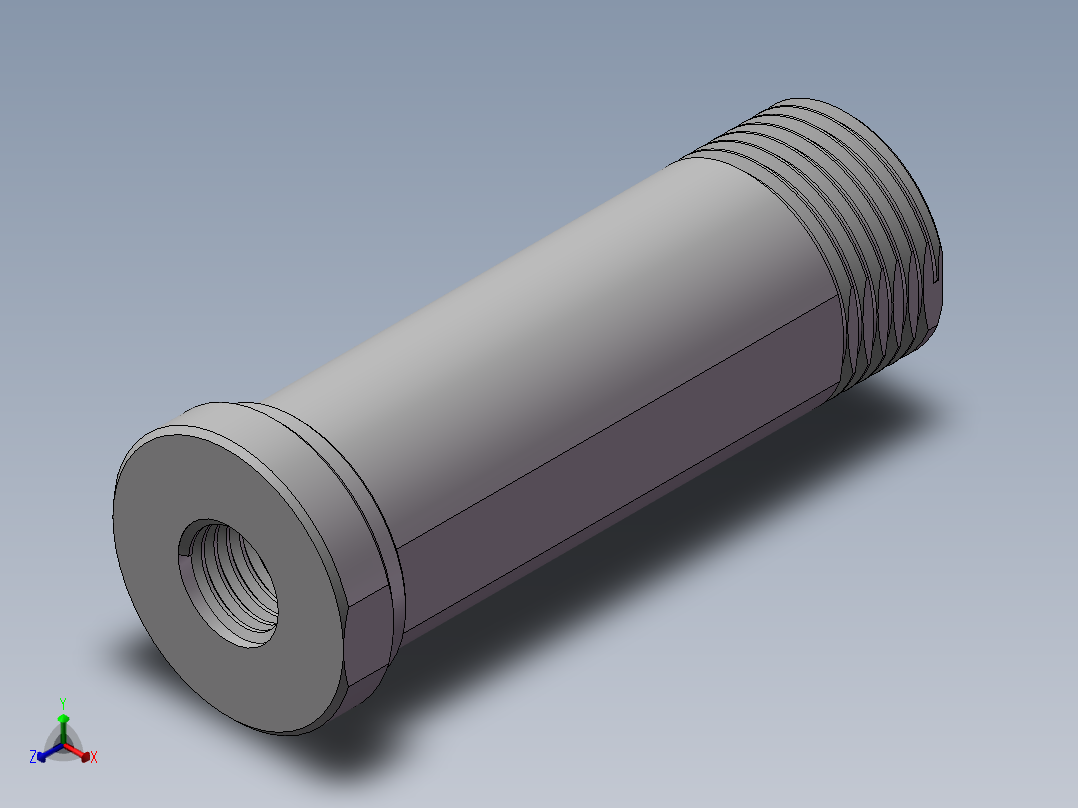 五金接头LH-JQR-01-012正等轴测图