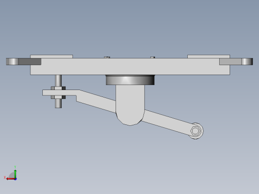摄像安装机构的无人机角度架后视缩略图