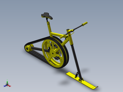 51---自行车拖车设计sw2010三维图纸模型设计图纸