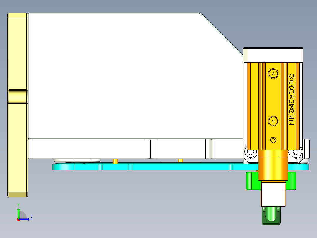vaub0_lcd_cover619-cnc3左视图