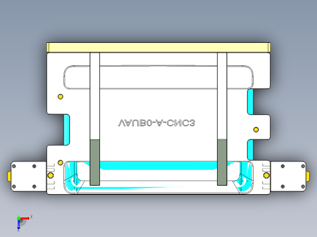 vaub0_lcd_cover619-cnc3俯视图