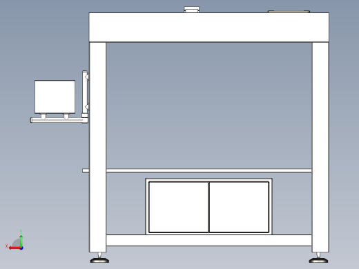 平移装箱机（proe5.0+cad）后视缩略图