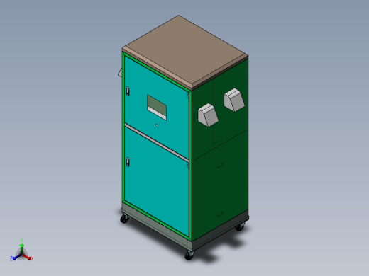 带有过滤功能的臭氧发生器sw14可编辑正等轴测缩略图