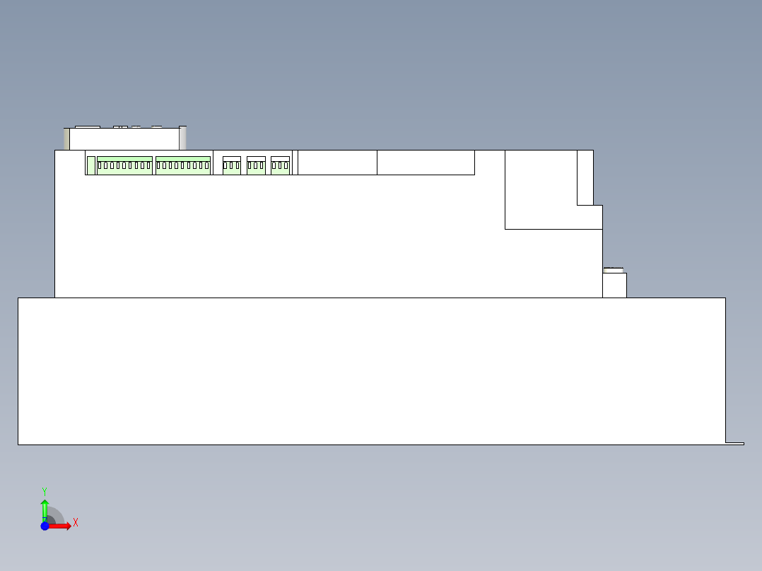 ABB ACS550-01-059A-4前视图