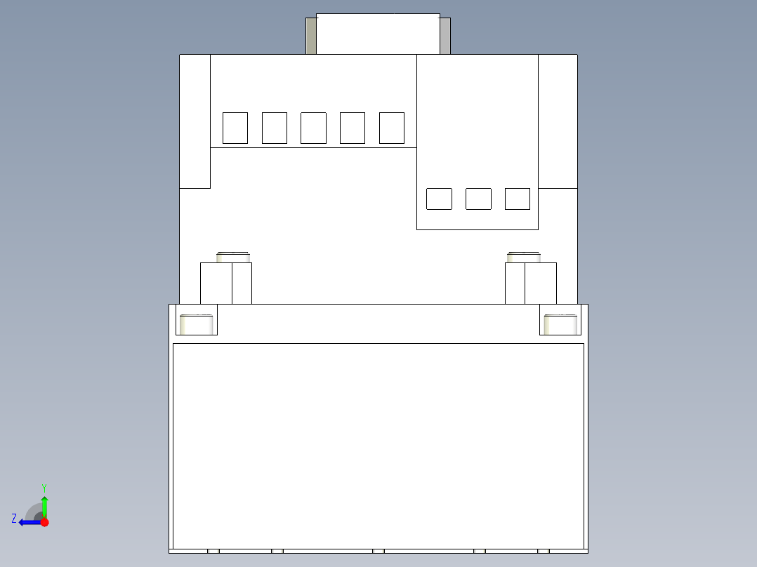 ABB ACS550-01-059A-4右视图