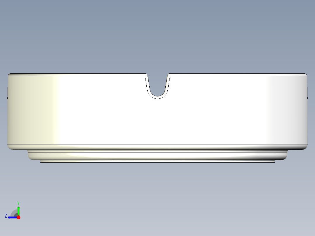 烟灰缸(11)右视图
