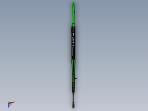 手枪左轮冲锋枪老式狙击步枪设计3D图纸h-k-g3-1 SW IGS x_t俯视缩略图