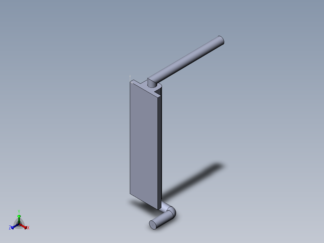 角夹正等轴测图