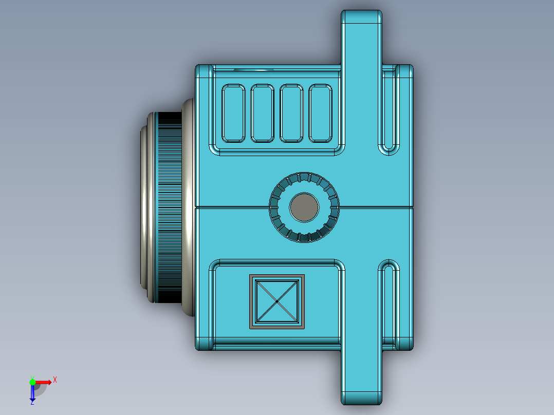 水平仪（公路工程）俯视图