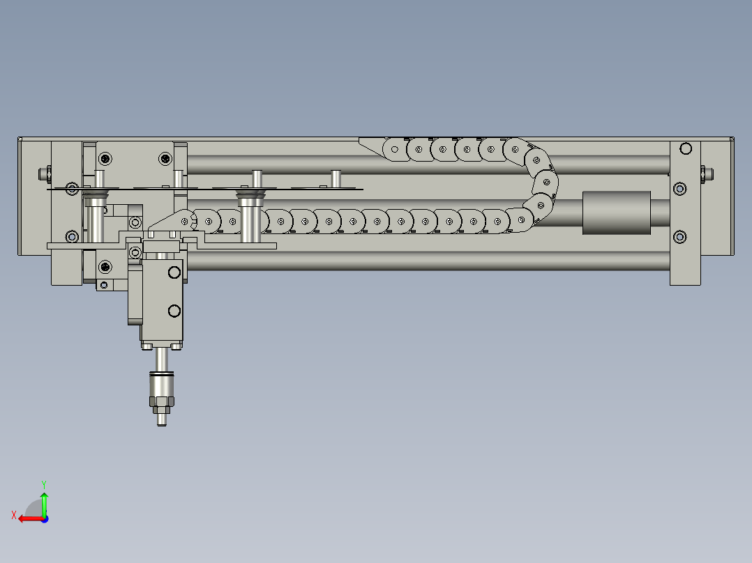 XX01-取料机械手装配后视图