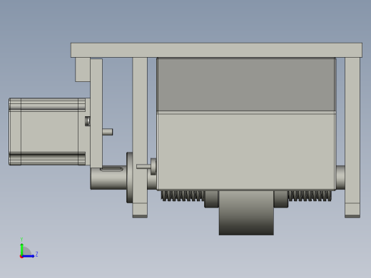 胶轮总成左视缩略图