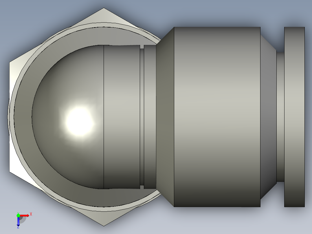 L型接头PL-12-04俯视图
