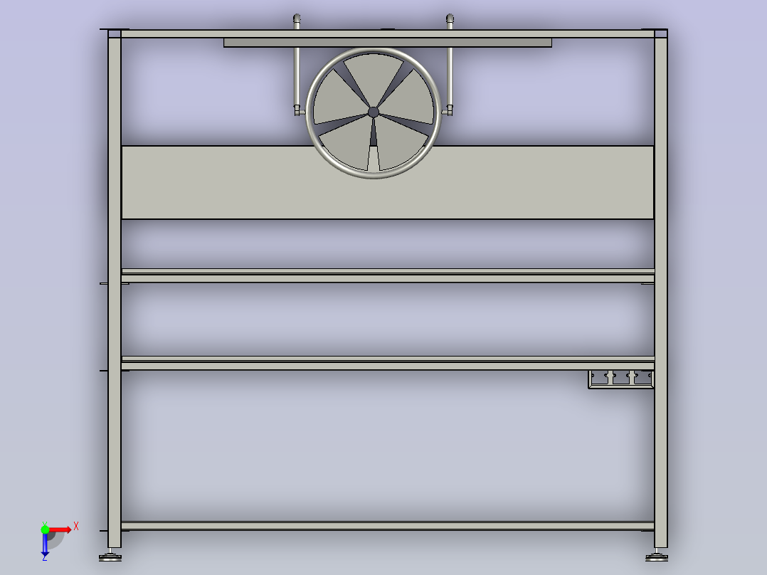 new涂胶灯架俯视图