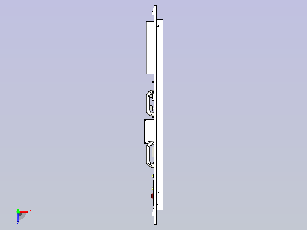 电池开关6（10）千伏真空断路器俯视图
