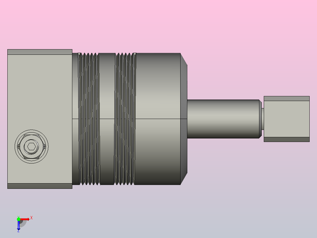 气缸RAS--mf40d_asm俯视图