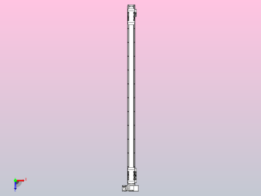 皮带直线轴双滑块型TPA-GCBS-50-P42-L500-RU-M10-N3俯视缩略图