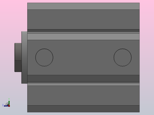 SDA超薄气缸系列SDA 80×60右视缩略图