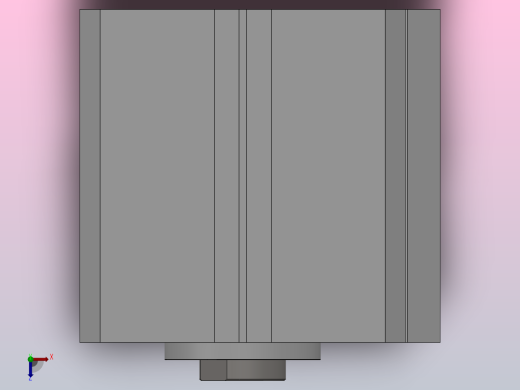 SDA超薄气缸系列SDA 80×60俯视缩略图