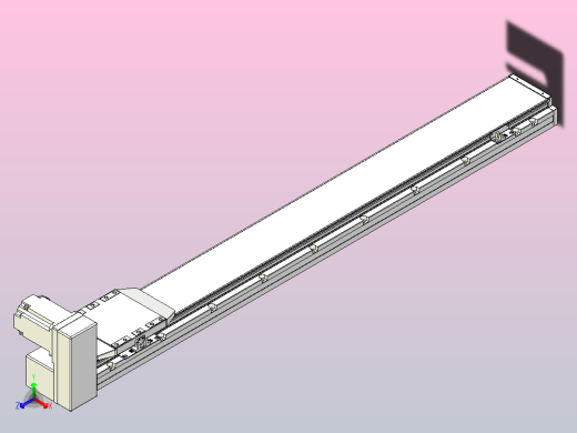 机器人皮带驱动直线轴TPA-GCB-150-P80-L1050-RU-M75-N3