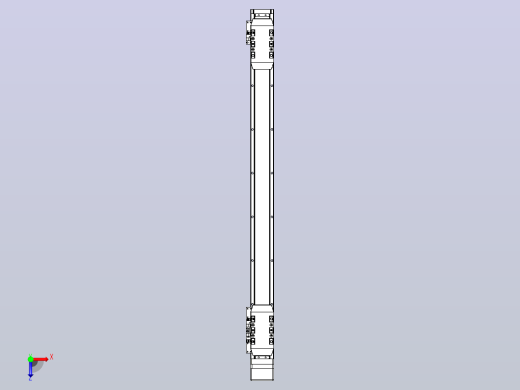 滚珠丝杠线性轴TPA-GCRS-50-1205C-L250-MP-M10-N3俯视缩略图