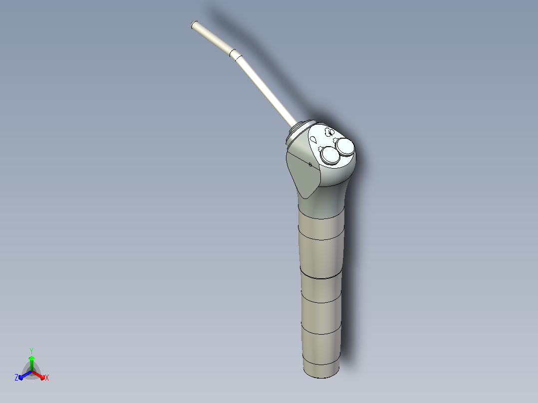 牙科冲洗器主视图
