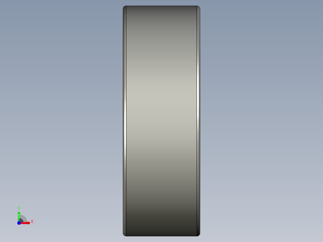 SKF自调心球轴承ball_bearing_2319_k_0前视图