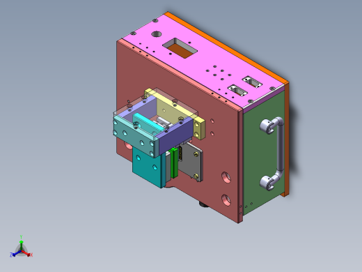 ogopin 测试治具正等轴测缩略图