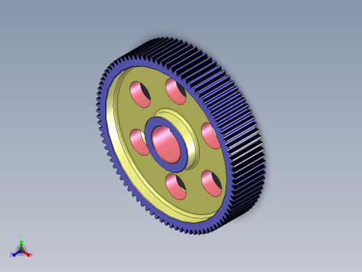 带减速器的电机装置驱动设计正等轴测缩略图