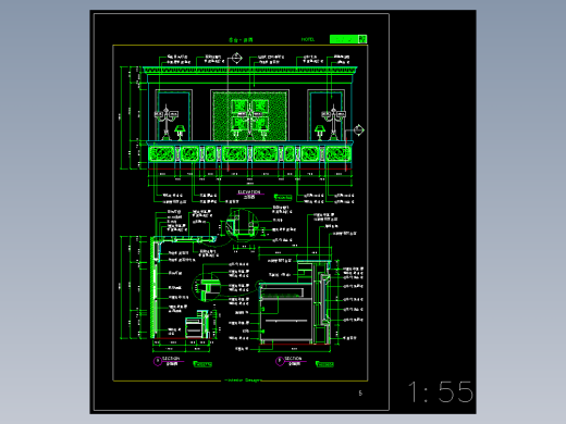 宾馆类--各种前台-005